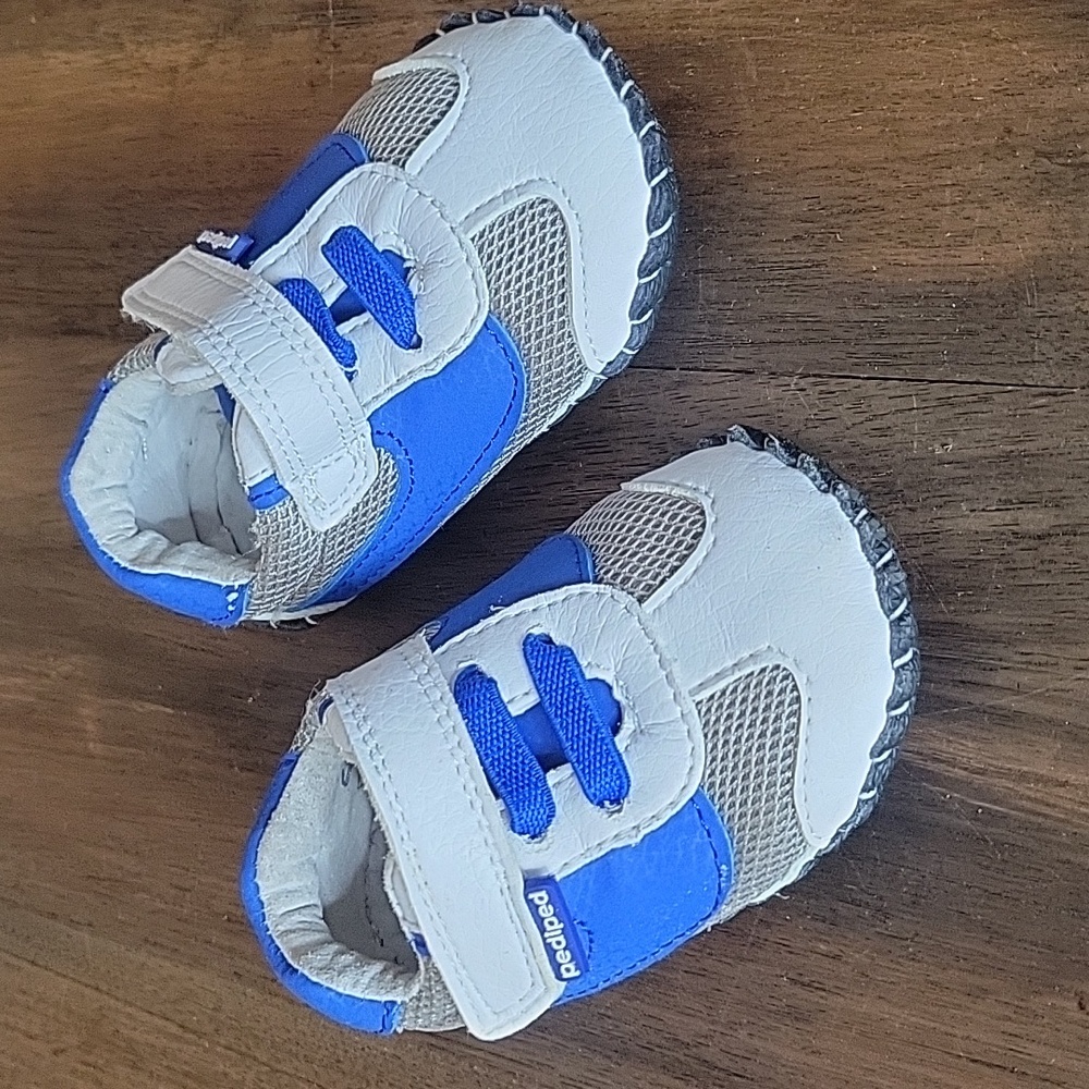 Pediped NWOT Original Cliff Blue WhiteSz 6-12M